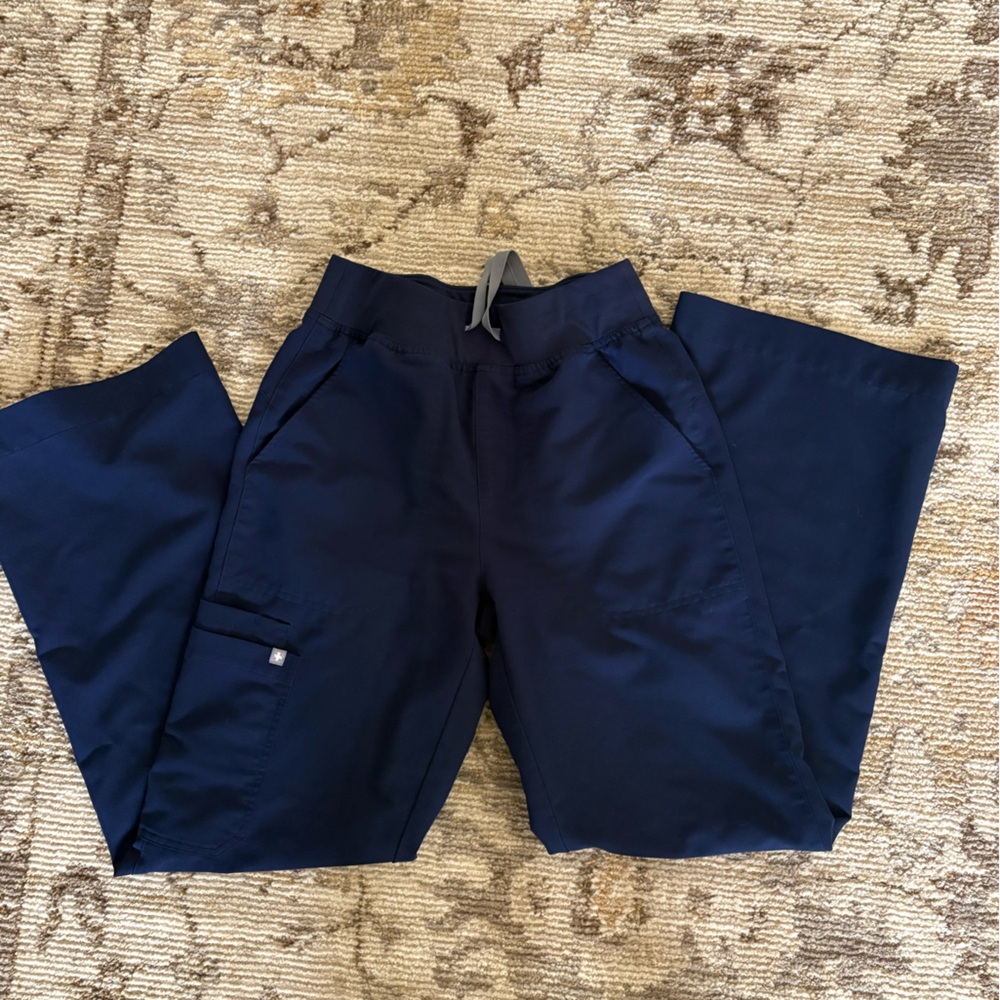 Figs Navy Blue WIDE LEG